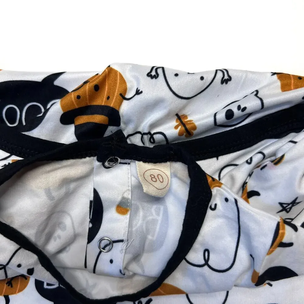 BABY HALLOWEEN THEMED ROMPER SIZE 6/12M